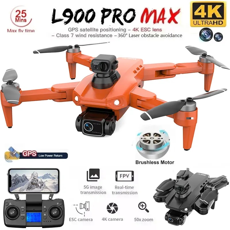 L900 Pro MAX GPS Drone 4K Prof - Drone Surveying review and price