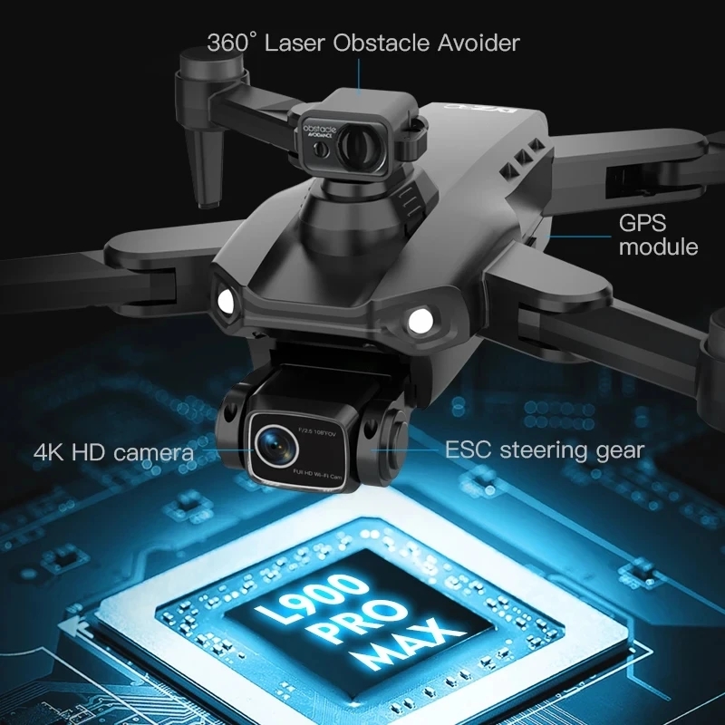 L900 Pro MAX GPS Drone 4K Prof - Drone Surveying review and price